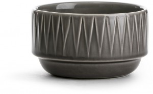Miska COFFEE & MORE 12 cm, szary