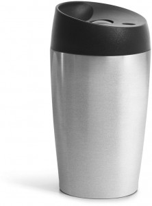 Kubek LOKE 240 ml, srebrny