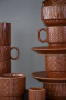 COFFEE & MORE, TEALIGHT/EGG CUP TERRACOTTA