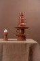 Kubek do kawy COFFEE & MORE 2-szt, terracotta