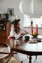 ELLEN SERVING PLATE, OFF WHITE