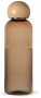 TURE WATER BOTTLE, FUDGE/BAMBOO