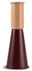 GURKEN SALT AND PEPPER MILL MEDIUM, DARK RED/BROWN