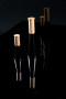 GURKEN SALT AND PEPPER MILL LARGE, BLACK/BROWN