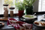 EDITH KITCHEN TOWEL, 2-PCS, BORDEAUX