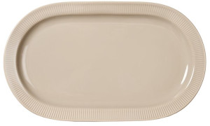 INKA SERVING PLATE, BEIGE