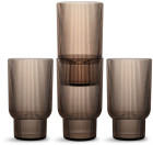 BILLI DRINKING GLASS, 4-PCS 