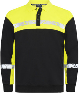 7100 Bluza Polo z długim rękawem