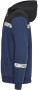 7104 Bluza 1/2 zip z kapturem