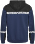 7104 Bluza 1/2 zip z kapturem