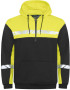 7104 Bluza 1/2 zip z kapturem